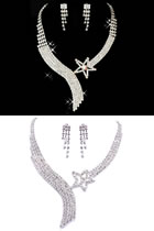 Bridal Necklace and Earrings Set