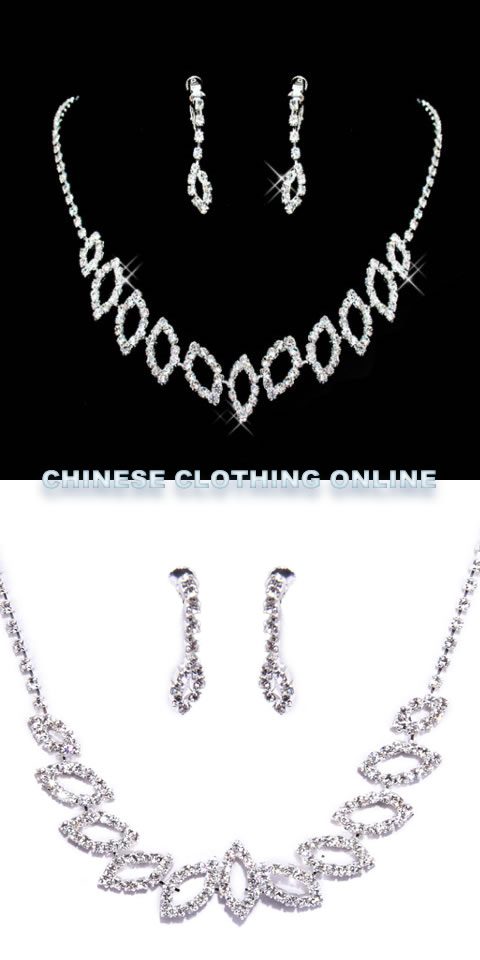 Bridal Necklace and Earrings Set