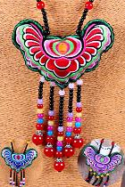 Handmade Ethnic Embroidery Necklace