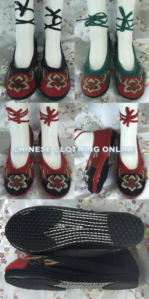 Embroidery Shoes w/ Lace