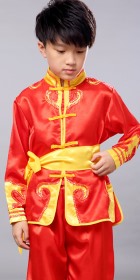 Kid's Applique Kung Fu Uniform with Sash (RM)