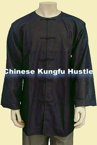 Round Collar Open Cuffs Kung Fu Jacket/Shirt (CM)