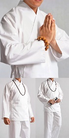 Cross-collar Cotton Long-sleeve Hanfu Underwear (CM)