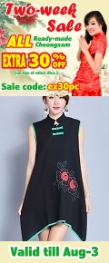 Ready-made Trendy Style Cheongsam / Qipao