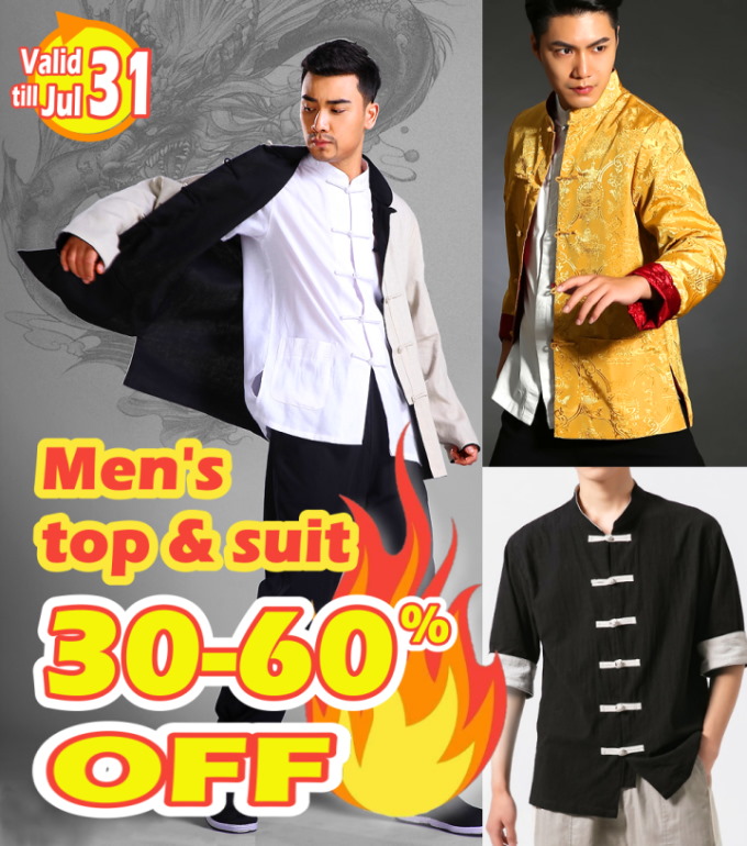 30-60% OFF Men's Items (till Jul-31)