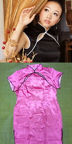 Bargain - Sleeveless Mid-length Cheongsam
