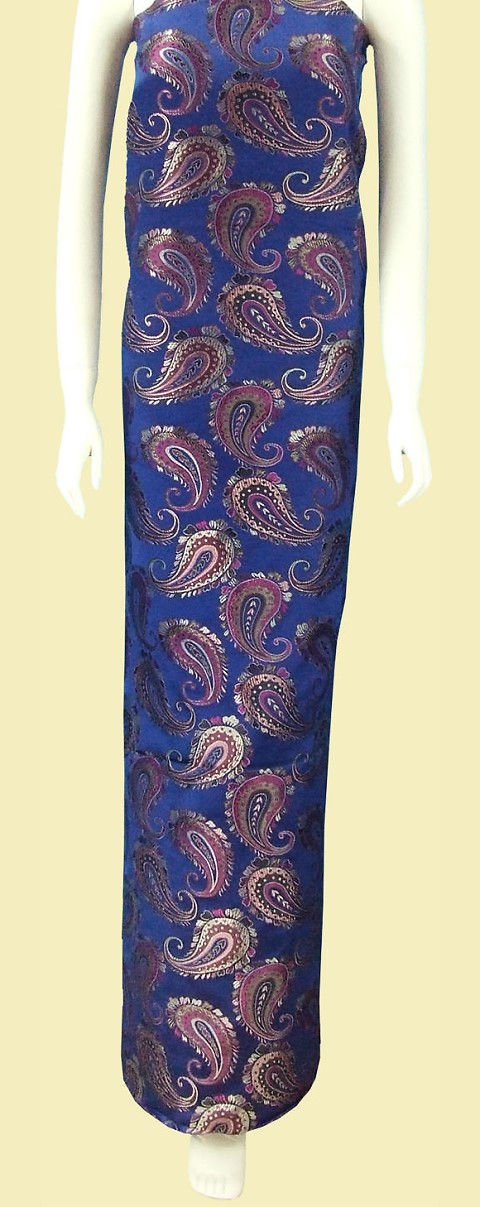 Fabric - Cashew Flower Brocade (Multicolor)