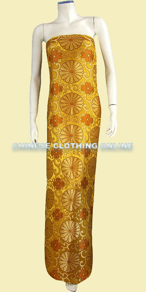 Fabric - Chrysanthemum Brocade (Multicolor)