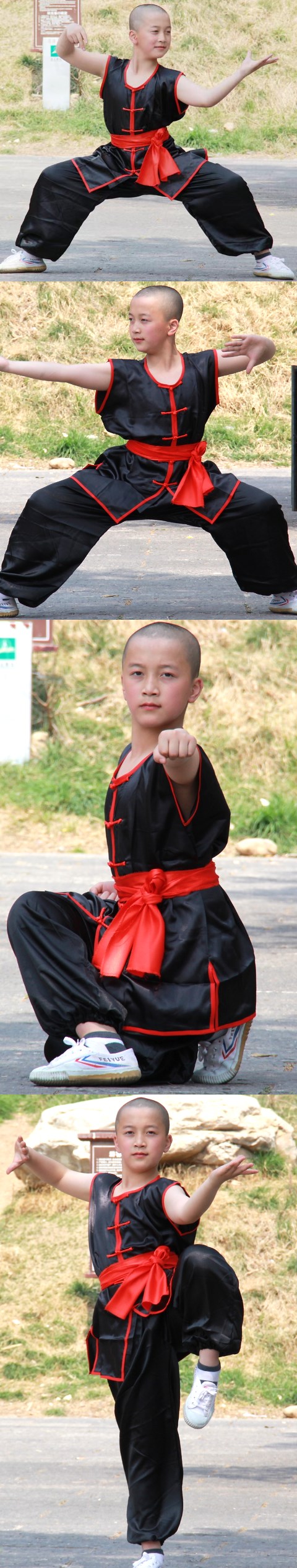 Kung Fu Vest Suit with Sash (RM)