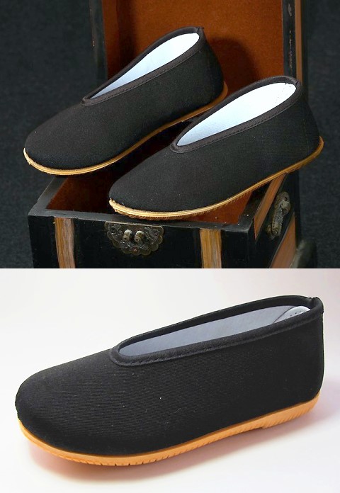 Boy's Round Opening Cloth Shoes