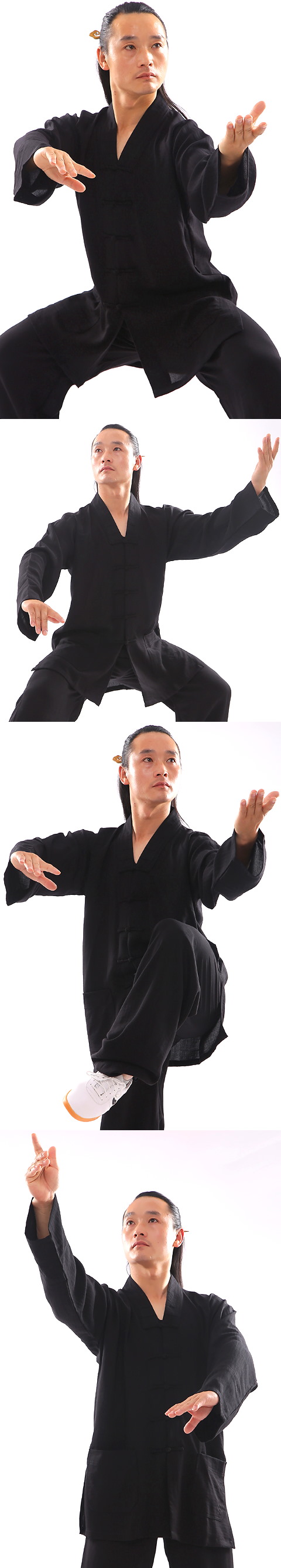 Wudang Taoist Long-sleeve Duangua Top (RM)