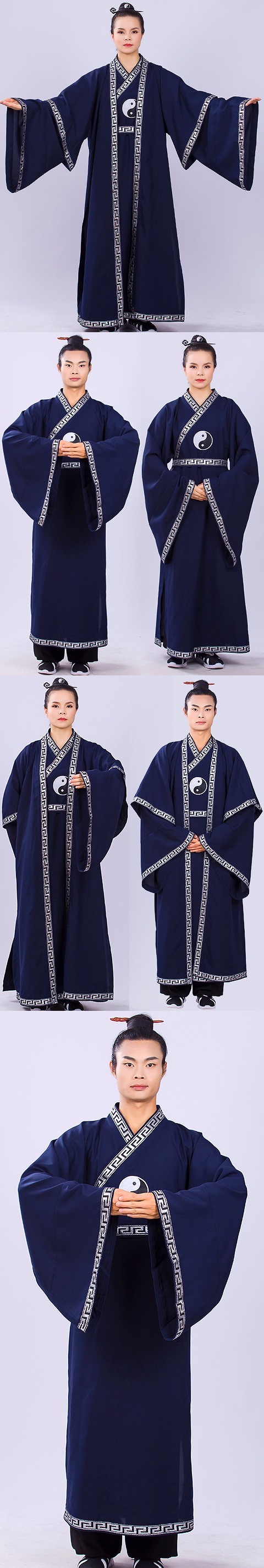 Wudang Taoist Taichi Logo Robe plus Manteau (RM)