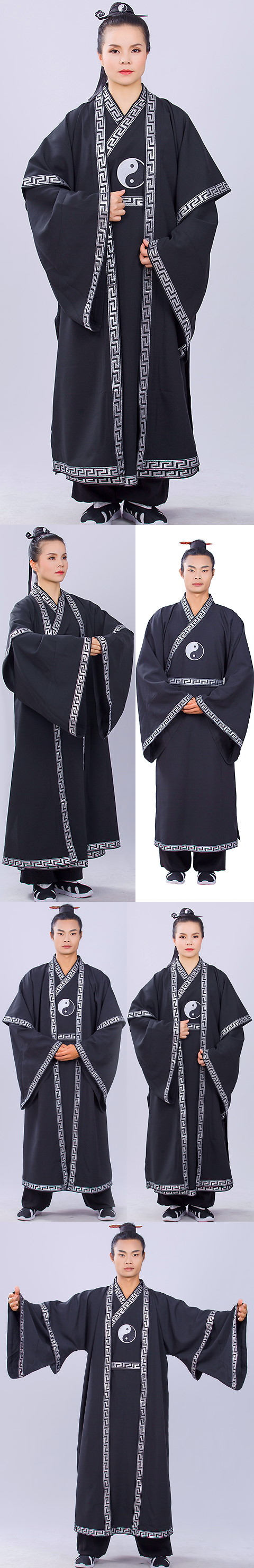 Wudang Taoist Taichi Logo Robe plus Manteau (RM)