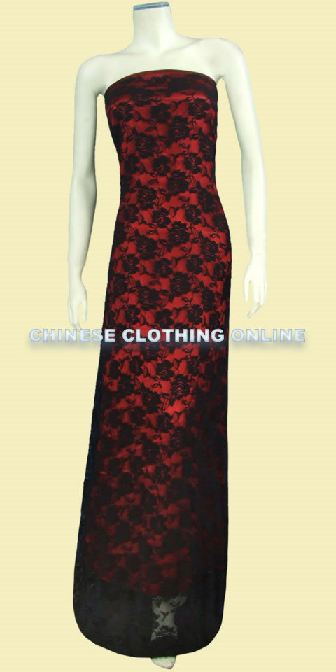 Fabric - See-through Embroidery Gauze (Black)