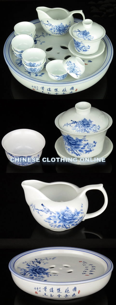 Fine Porcelain Gongfu Tea Set
