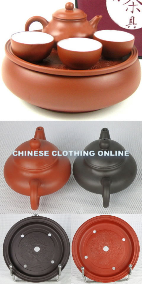 Zisha Porcelain Gongfu Tea Set