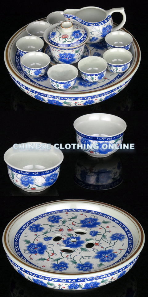 Fine Porcelain Gongfu Tea Set