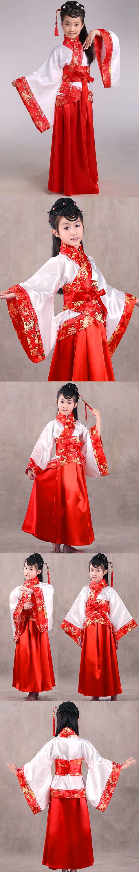 Girl's Han Dynasty Folkwear Hanfu (RM)