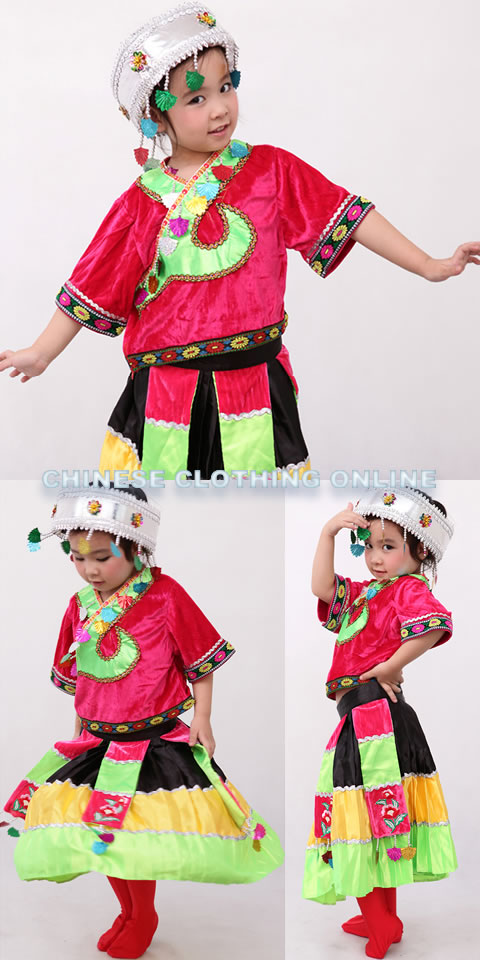 Girl's Ethnic Costumes - Guizhou Miao Zu (RM)