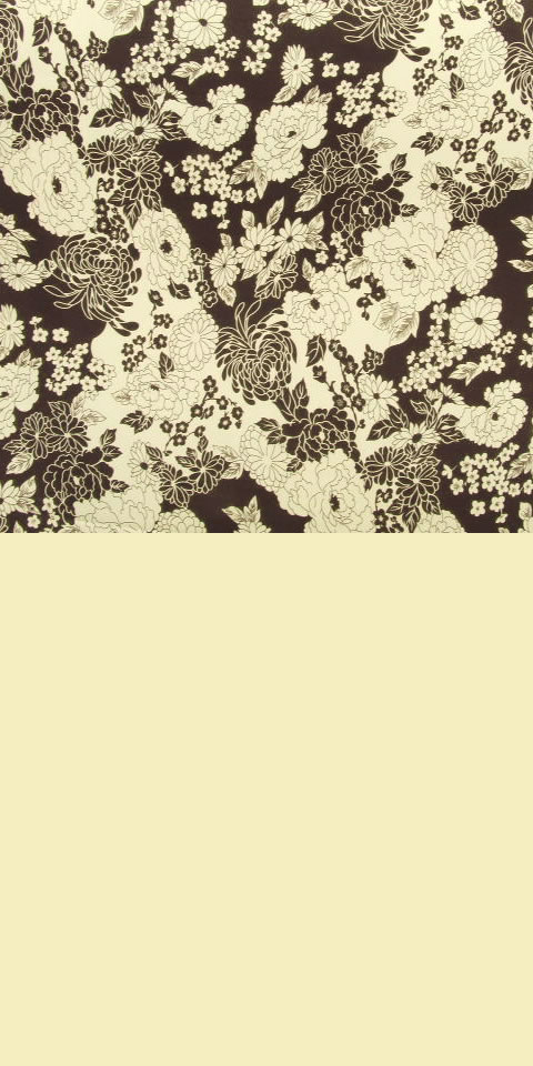 Fabric - Floral Imitation Silk
