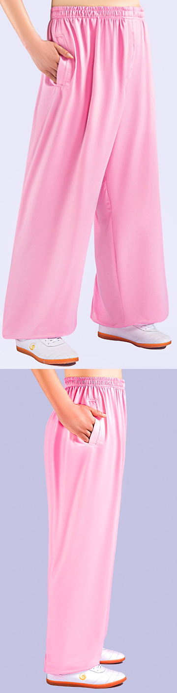Professional Taichi Kungfu Ice Silk Linen Pants (RM)