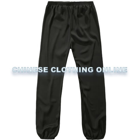 Professional Taichi Kungfu Pants - Jiajia Cotton - Black (RM)