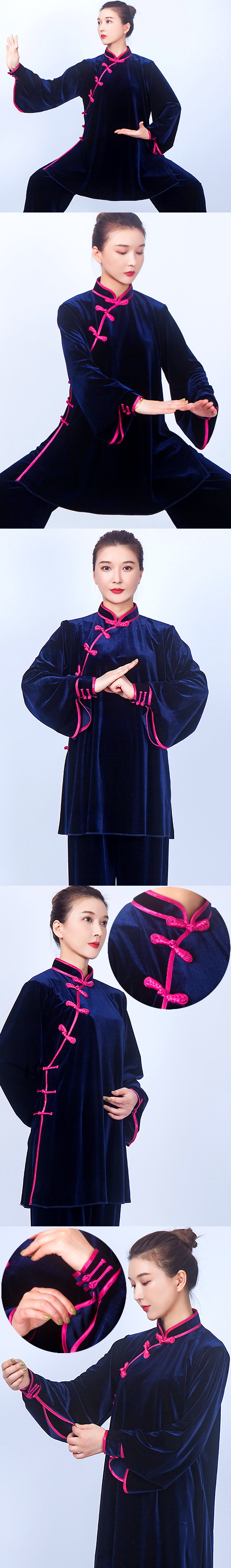 Flared-sleeve Binding-cuff Kung-fu Jacket / Shirt (CM)