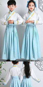 Kid's Han Dynasty Hanfu for Boys and Girls (RM)