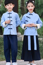 Embroidery Mandarin Suit for Boys and Girls (RM)