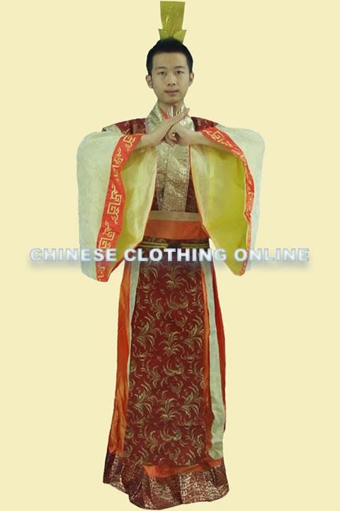 Han Scholar-bureaucrat Court Dress w/ Crown (RM)