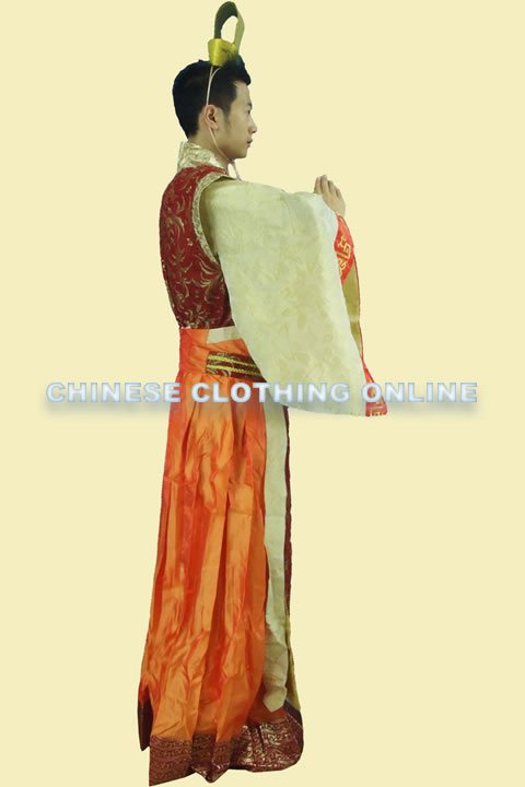Han Scholar-bureaucrat Court Dress w/ Crown (RM)