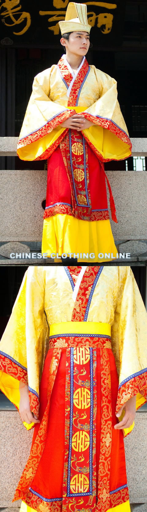 Han Emperor Dress w/ Crown (RM)