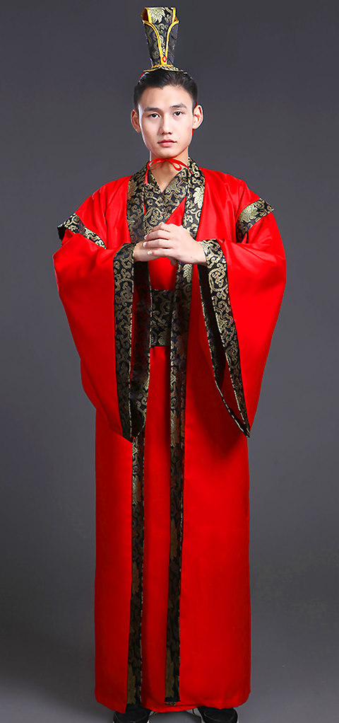Men's Hanfu Dress w/ Outer Robe (RM)