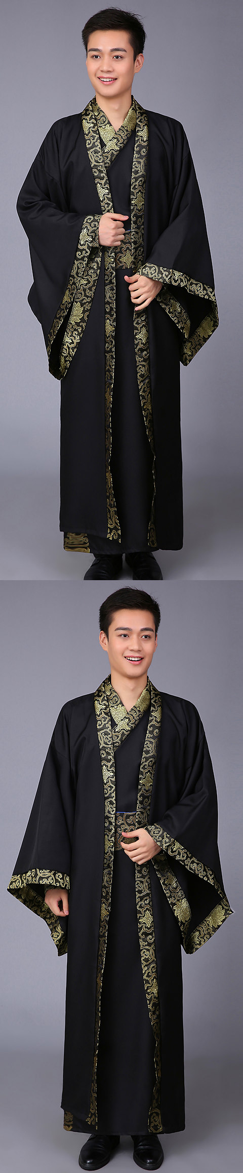 Men's Hanfu Dress w/ Outer Robe (RM)