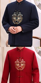 Embroidery of Dual-dragon Jacket (RM)