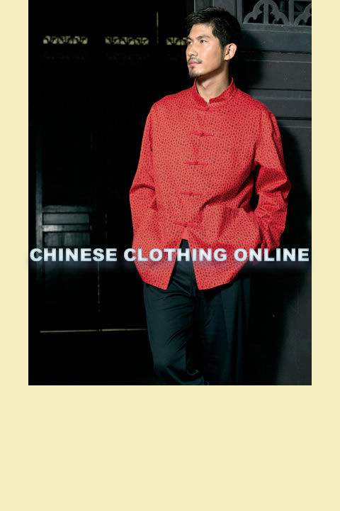 Mandarin Jacquard Jacket (CM)