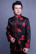 Mandarin Jacquard Jacket (CM)