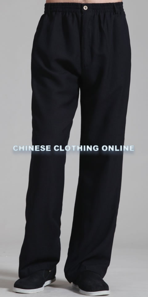 Mandarin Plain Cotton Linen Shirt (RM)
