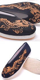 Chinese Round Opening Embroidery Cloth Shoes (RM)
