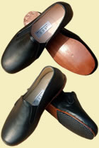Square Opening Cowhide Shoes (Xiangjin Pixie)