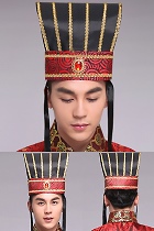 Cup-sleeve Long-length Prom Cheongsam (RM) [SZXS-QP137-red] ♣