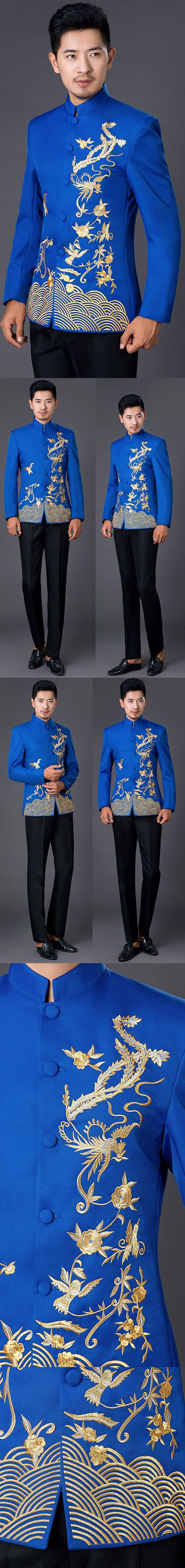 Modernised Embroidery Mao Suit (RM)