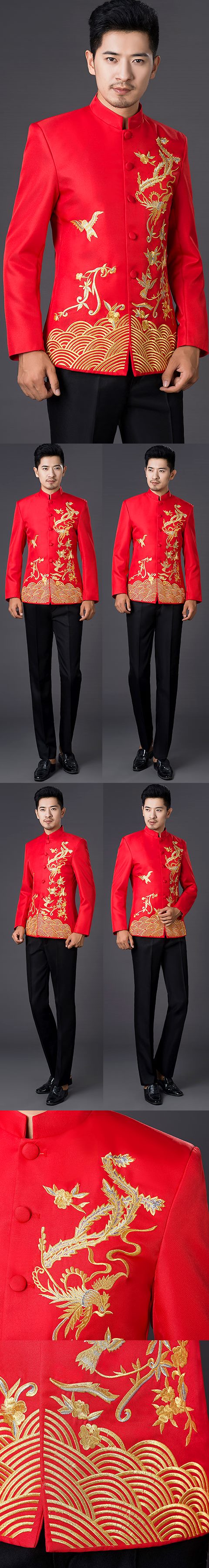 Modernised Embroidery Mao Suit (RM)