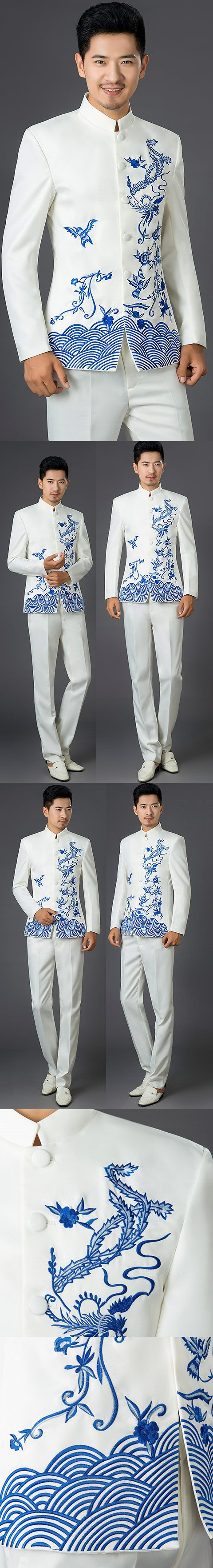 Modernised Embroidery Mao Suit (RM)