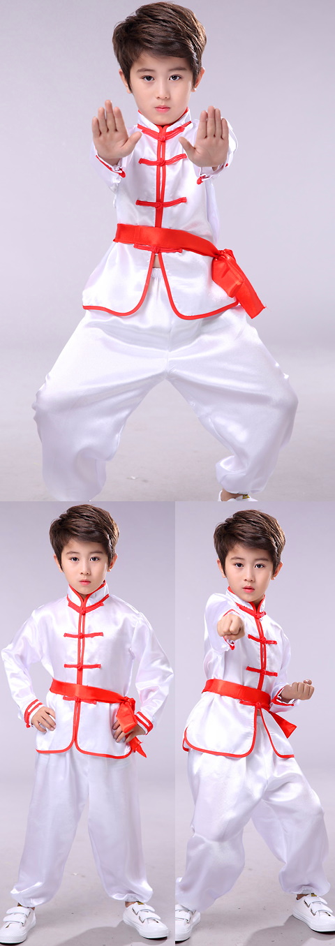 Kid's Kung Fu Uniform with Sash (RM)