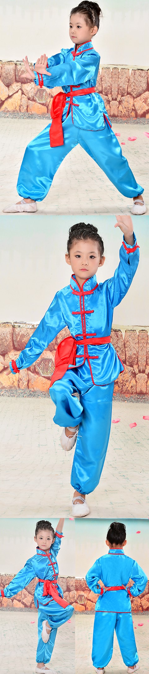 Kid's Kung Fu Uniform with Sash (RM)
