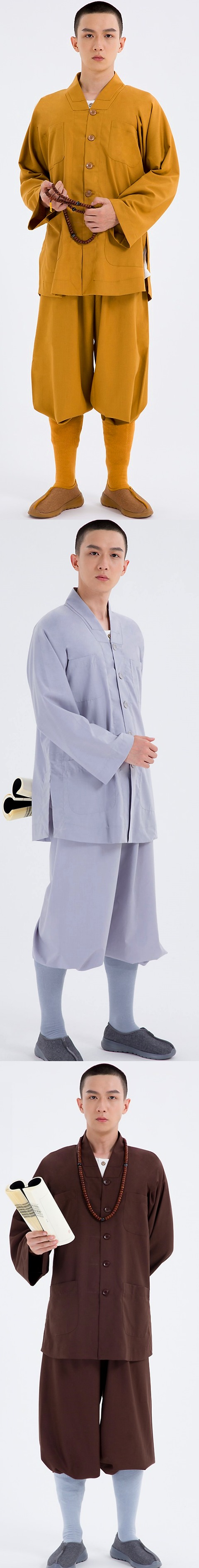 僧服短褂連褲（成衣）
