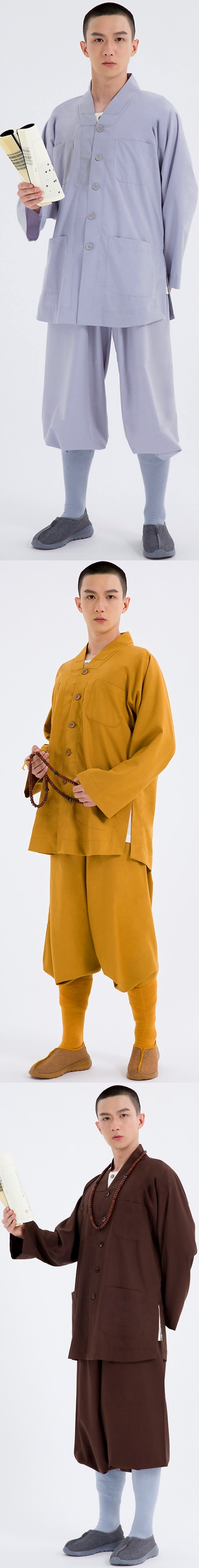 僧服短褂連褲（成衣）
