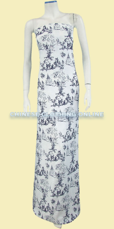 Fabric - Artificial Printed Silk Floss (Multicolor)
