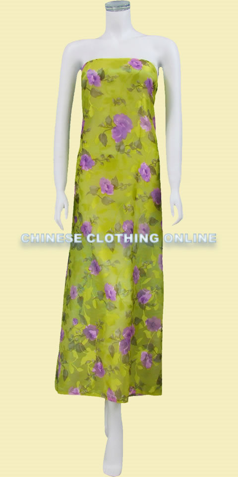 Fabric - Floral Silk